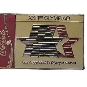 1996 Alanta Olympics Historical Summer Poster Series Pin 1984 Las Angeles